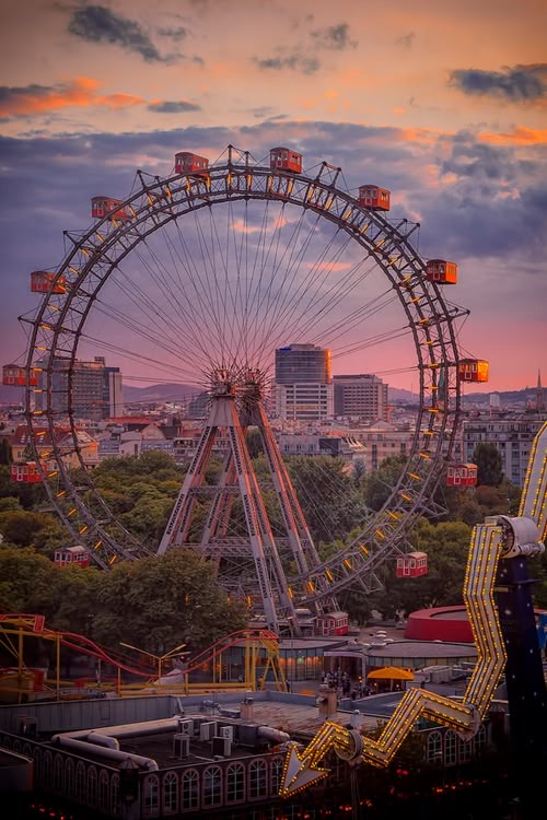 Prater & Giant Ferris Wheel