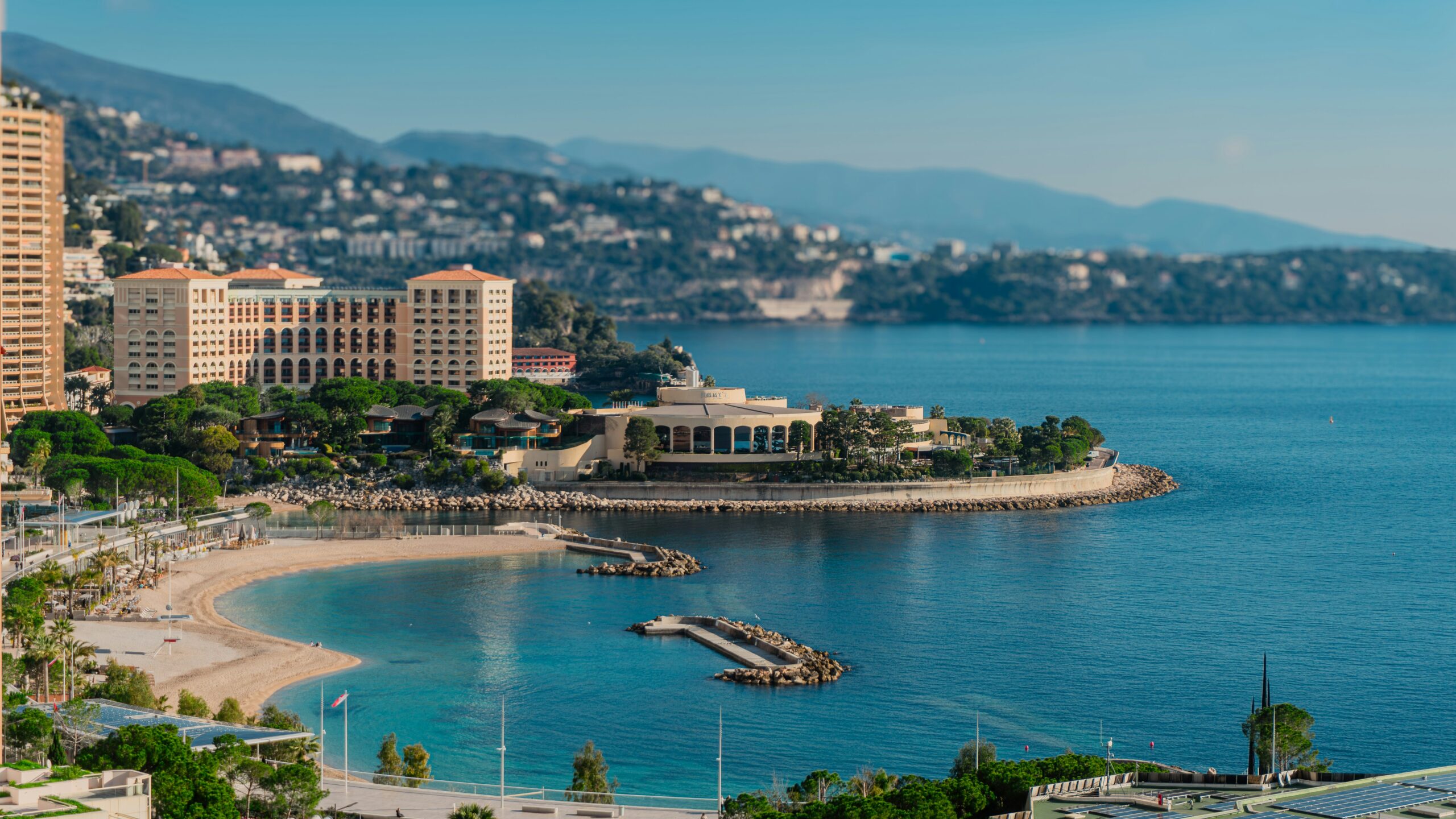 Larvotto Beach Monaco scaled Plage de la Garoupe, Antibes
